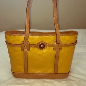 New mustard Dooney & Burke Tote.